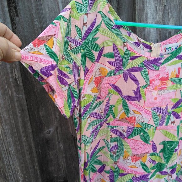 Jams World Dresses Jams World Hawaii Fun Flirty Tropical Maxi Dress